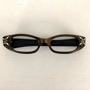 Vintage Frame France Paris Eyeglasses Rhinestones